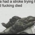 Godzilla died