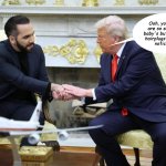 Trump impressed with Niyab Bukkake's soft hands