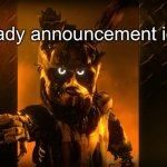 Toady announcement