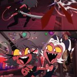 Moxxie and Millie Fight/Hug