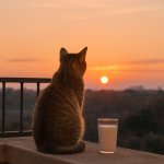 Sad cat