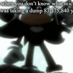 I’m not that smart smh | Scientists when you don’t know what microscopic organism was taking a dump 87,375,840 years ago | image tagged in gifs,memes,shadow the hedgehog,funny | made w/ Imgflip video-to-gif maker