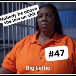 Big Lettie in prison