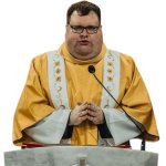 fat priest