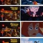 waching the movies meme