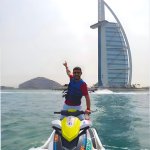 Guy on a jetski
