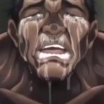 BAKI CRYING GIF Template