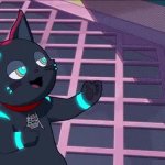 Hi Fi Cat GIF Template
