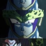 Gohan crashout at cell