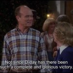 Red Foreman Victory