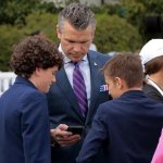 Hegseth phone