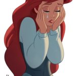ariel crying
