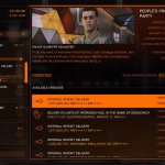 Elite Dangerous Mission Board