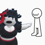 Claire and asdfmovie guy
