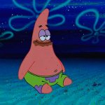 Patrick face chocolate