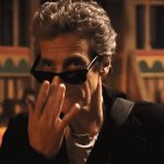 Peter Capaldi smile and sunglasses