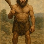 Caveman with Club
