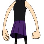 Sasha Waybright With Her Ponytail Without Her Jacket
