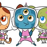 Atomic Betty Junior Galactic Guardians PNG
