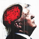 Trump brainworms crazy insane senile dementia