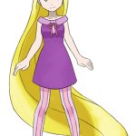 Rapunzel in Pokemon Style