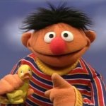 Ernie threatening