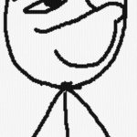 Smug man rage comic