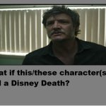 what if joel had a disney death ? | image tagged in what if this character had a disney death,joel osteen,the last of us,disney memes,playstation,hbo | made w/ Imgflip meme maker
