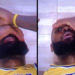 LeBron faking it
