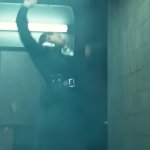 T 1000 getting shot at