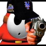 Mets shy guy