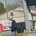 Misguided protester