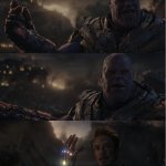 Iron Man & Thanos V2 - Endgame