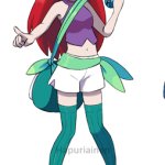 Ariel in Pokemon Style