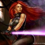 black widow as a jedi