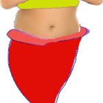 fat mermaid