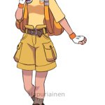 Jane Porter in Pokemon Style