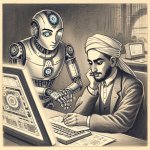 AI using a human for its work