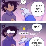 Frisk oh my goodness