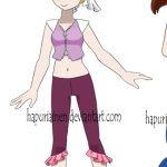 Andrina in Pokemon Style