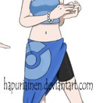 Aquata in Pokemon Style