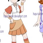 Princess Su in Pokemon Style
