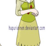 Amber in Pokemon Style