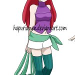 Ariel in Pokemon Style