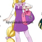 Rapunzel in Pokemon Style