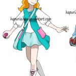 Giselle Philip in Pokemon Style