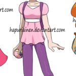 Rapunzel in Pokemon Style