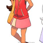 Elena Castillo Flores in Pokemon Style