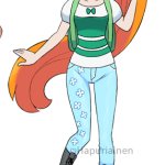 Thumbelina in Pokemon Style