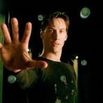 Neo catching bullets